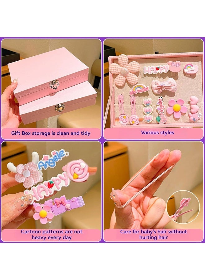 بيوينتي مجموعة ملحقات الشعر ، مجموعة لباس الشعر للبنات مع صندوق المجوهرات ، ربطات الشعر ، مقاطع الشعر ، مجموعة ألعاب الأميرة الفاخرة ، ألعاب هدايا لسن 3 4 5 6 7 8 9 10 البنات الأطفال الصغار (الأزرق) - Image 5